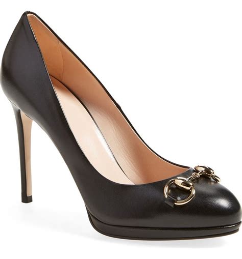 gucci gisele pump|Gucci platform block heels.